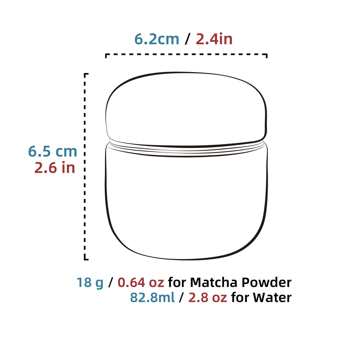 Tea Tin-Celadon Ceramic Tea Canister for Matcha Powder 18g Green Web