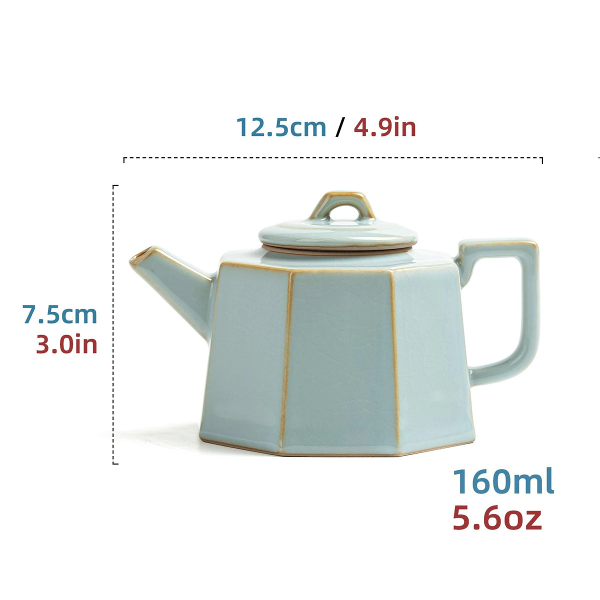 Tetera Azure Elegance de 160 ml