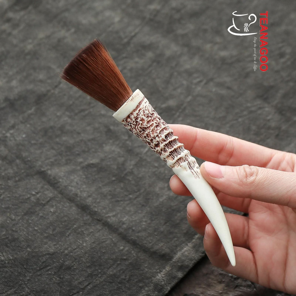 Rose Wooden Tea Pot Brush Chinese Kungfu Tea Ceremony Accessories TEANAGOO Bamboo Tea Brush