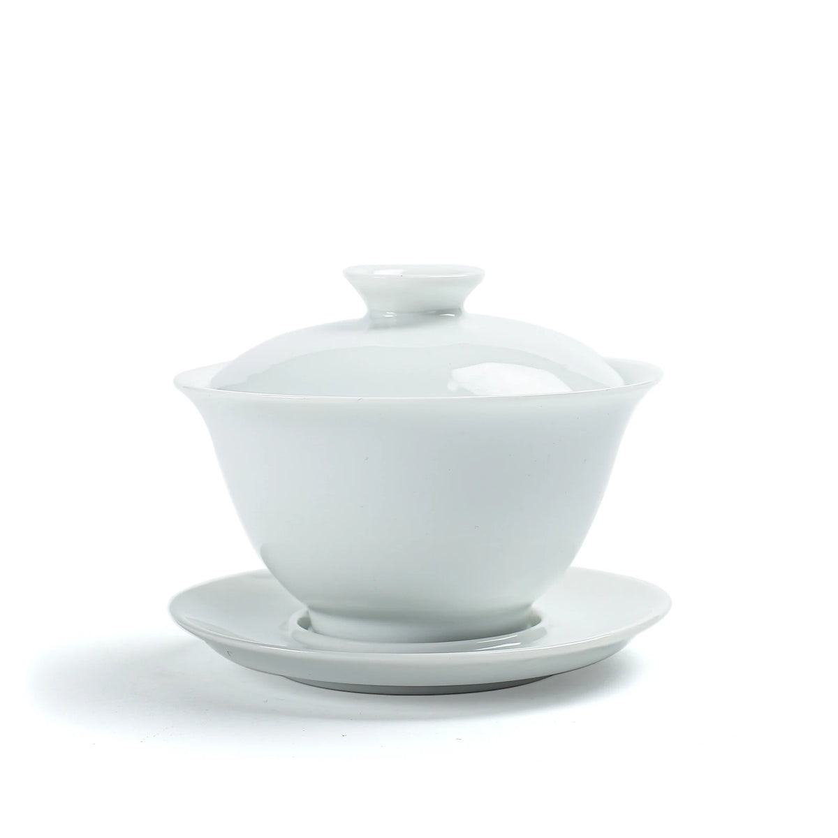 Porzellan Gongfu Tee Pure White Gaiwan 115ml