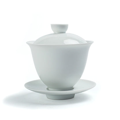 Té Gongfu de Porcelana Blanco Puro Gaiwan 135ml