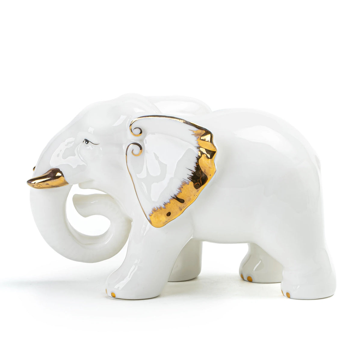 Graceful Elephant Figurine Teapets