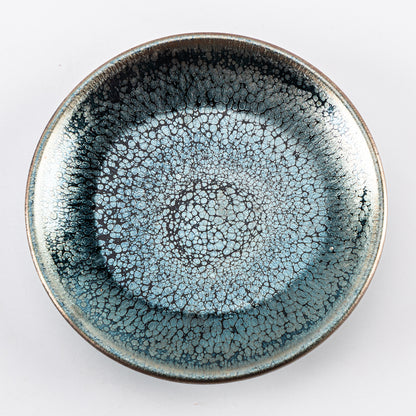 Midnight Frost Tenmoku Mug