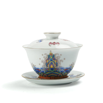 Té Gongfu de Porcelana Océano Gaiwan 115ml