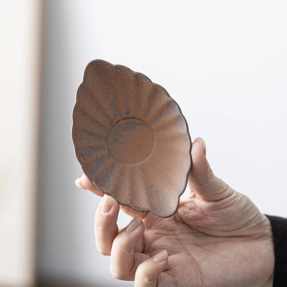 Clay Leaflike Cup Mat