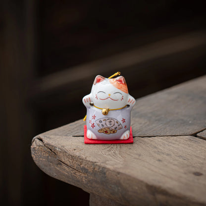 Lucky Maneki-Neko Purple Teapet