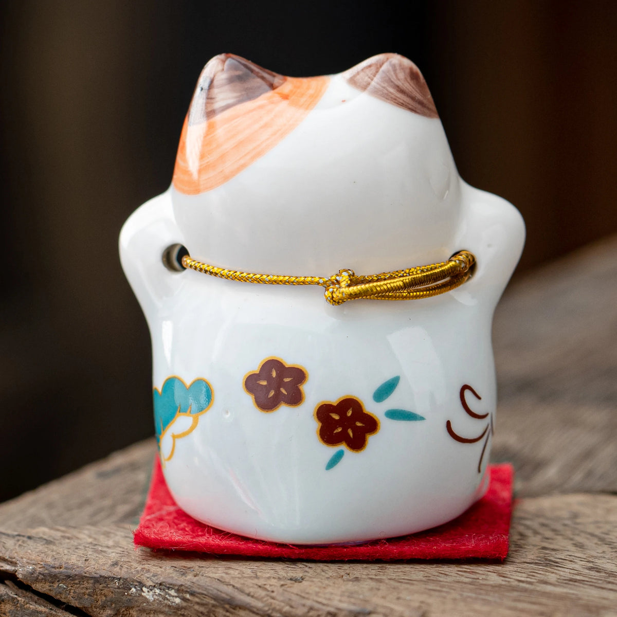 Lucky Maneki-Neko Blue Teapet