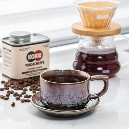 Copper Galaxy Tenmoku Mug