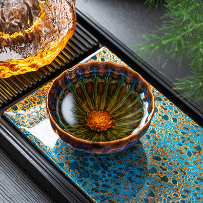 Morning Glow Lotus Tenmoku