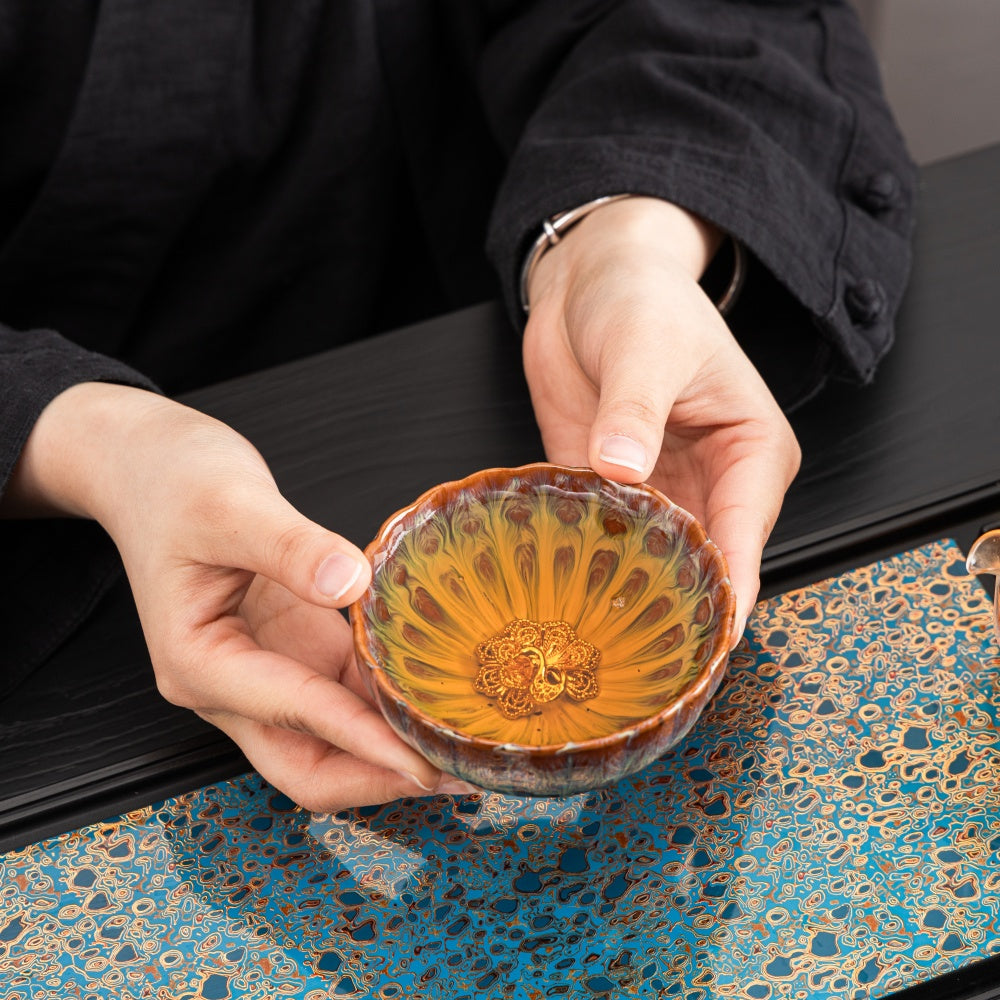 Golden Plume Snow Tenmoku