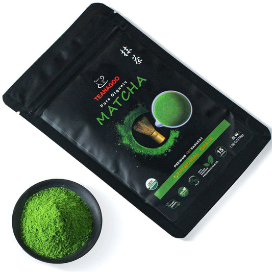 TEANAGOO Ceremonial Grade Matcha 30g packaging