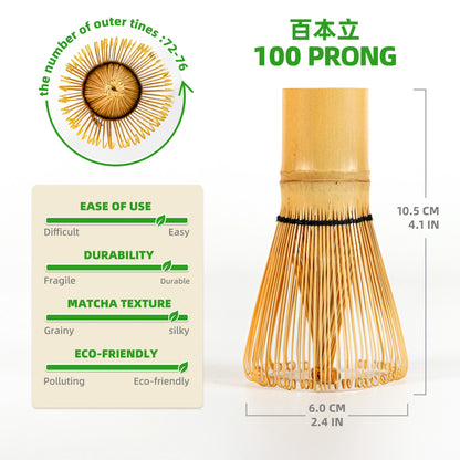 Matcha Whisk Set Ceramic Sakura Pink