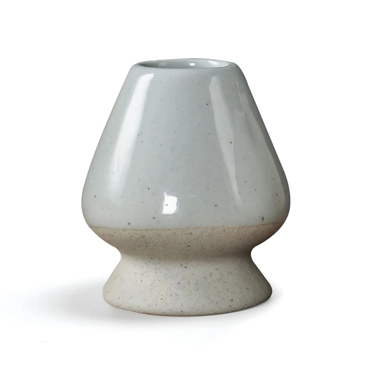 Matcha Bowl with Whisk Holder Dusty Grey