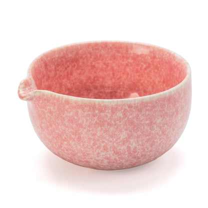 Pink Paradise Matcha-Schale mit Ausgießer