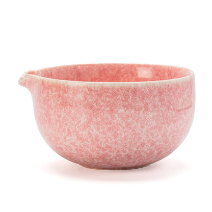Pink Paradise Matcha-Schale mit Ausgießer