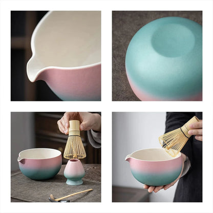 Matcha Set-Beginner Set Pinky Blue