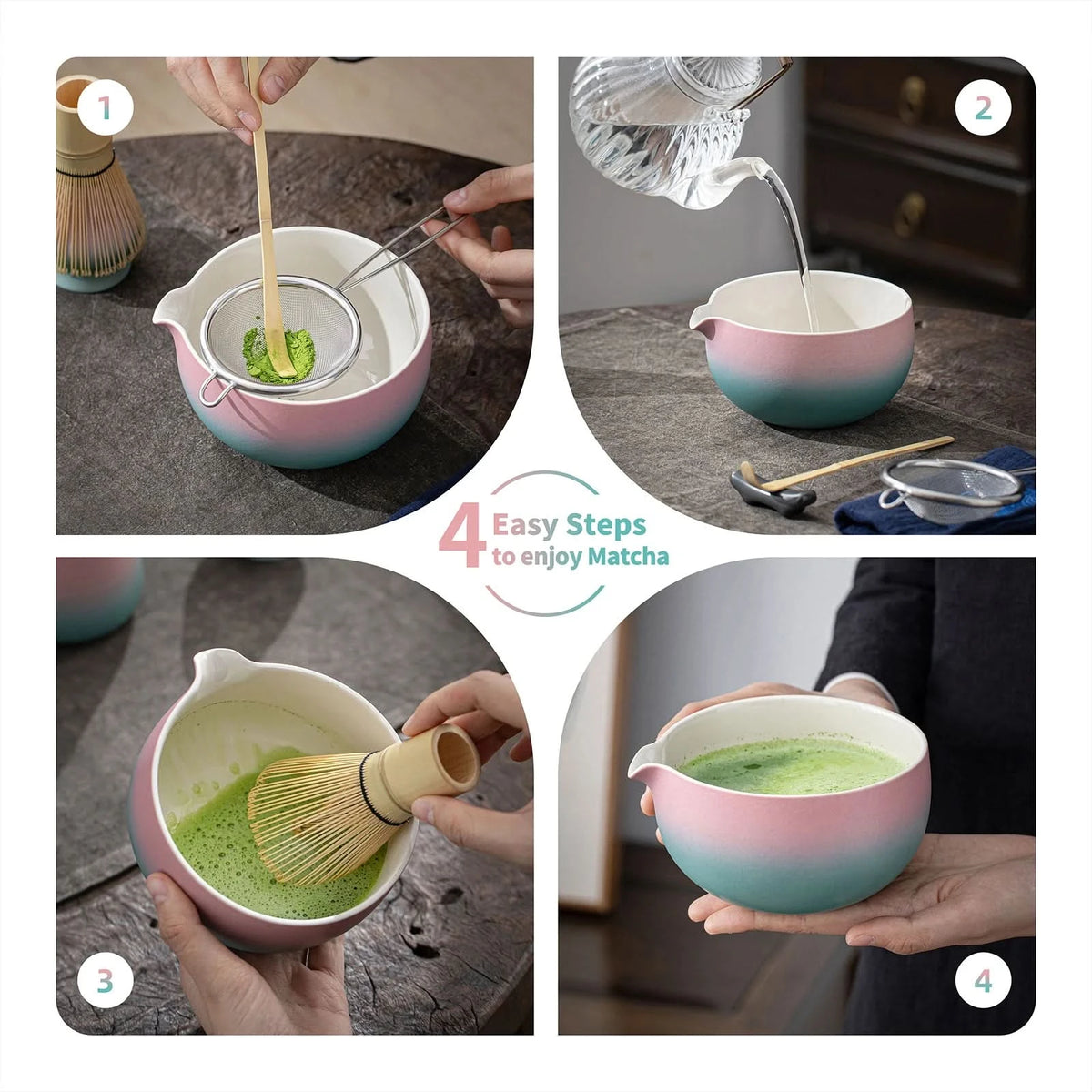 Matcha Set-Beginner Set Pinky Blue