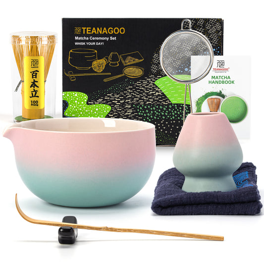 Matcha Set-Beginner Set Pinky Blue