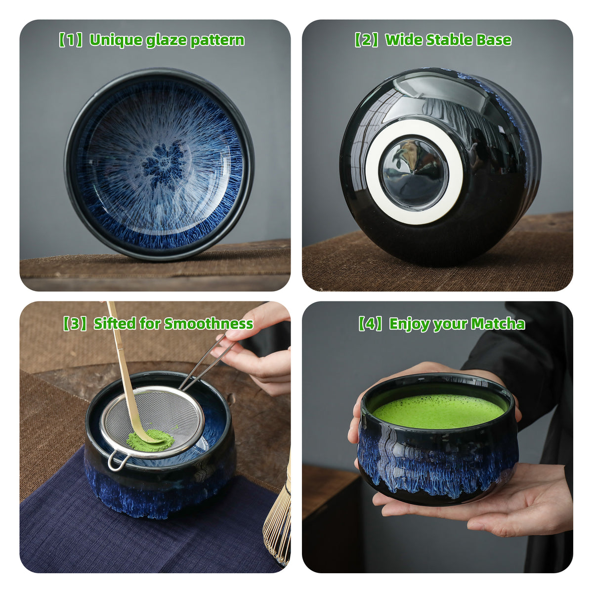 Matcha Set-Beginner Set Deep Ocean