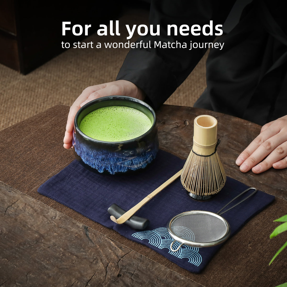 Matcha Set-Beginner Set Deep Ocean