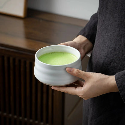 Matcha Set-Beginner Set Ceramic White