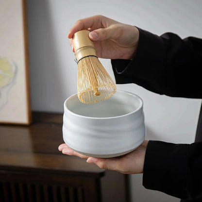 Matcha Set-Beginner Set Ceramic White
