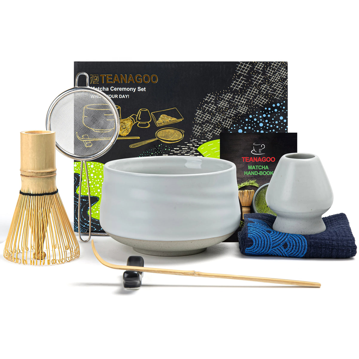 Ceramic White Matcha Bowl