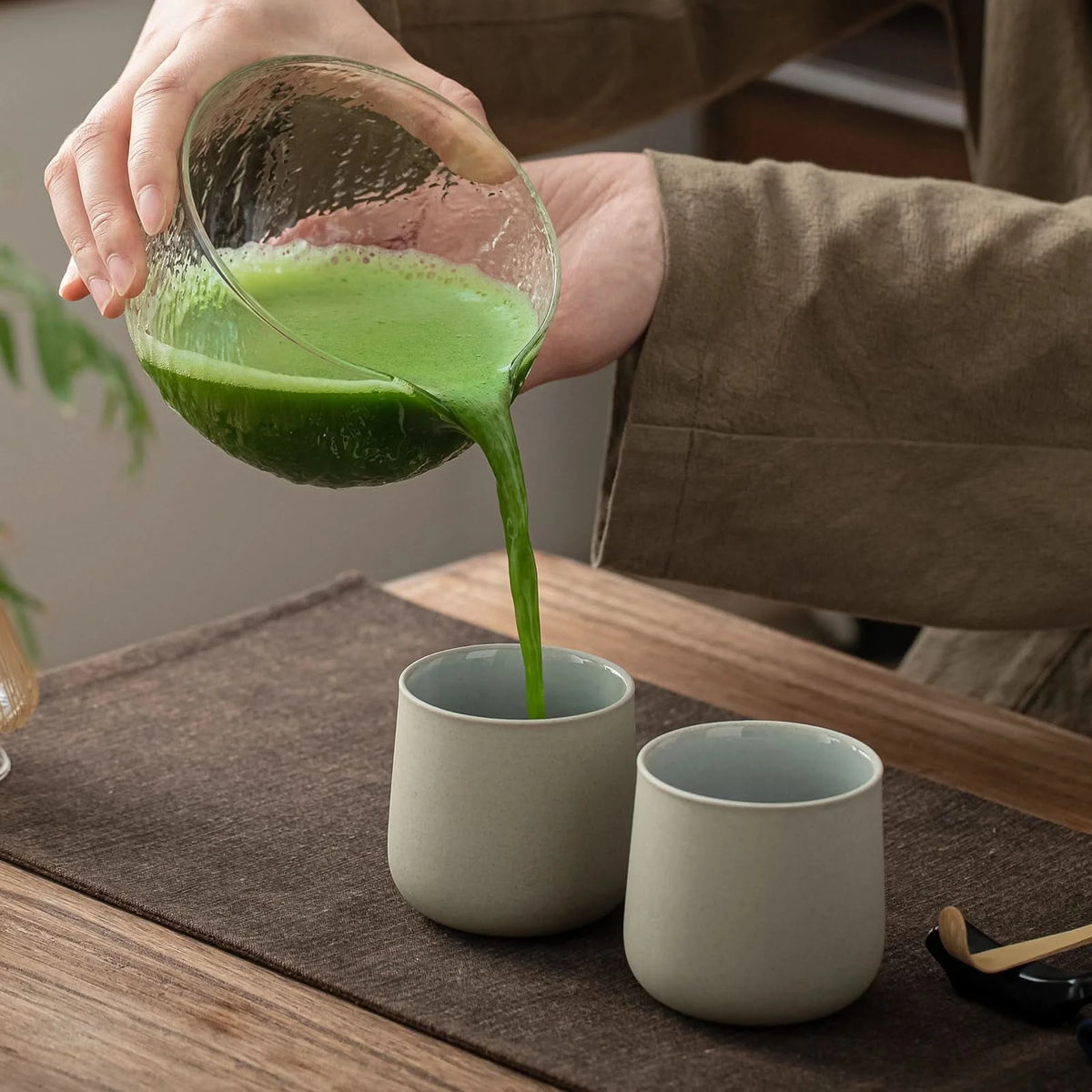 Matcha Set-Beginner Set Transparent Crystal White (PB)