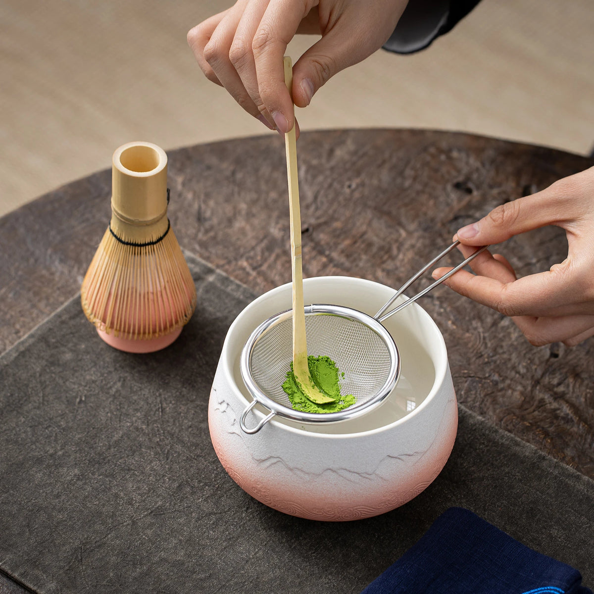Pinky White Matcha Bowl