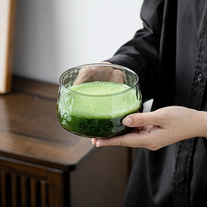 Set de Matcha para principiantes, cristal transparente negro (RB) 