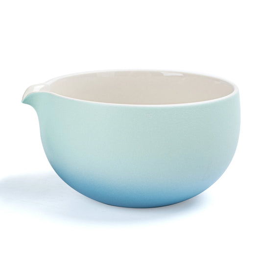 Skyblue Matcha Bowl with Spout