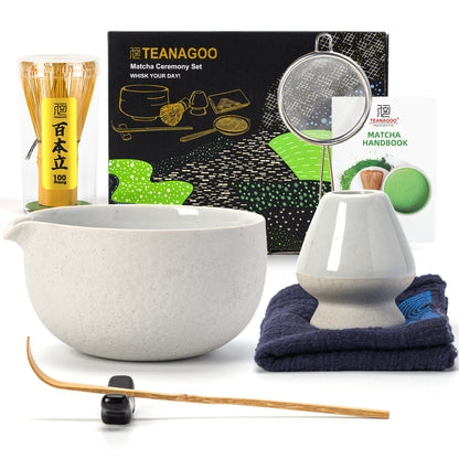 Matcha Set-Beginner Set Dusty White