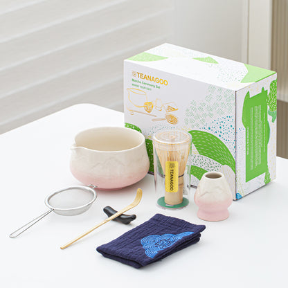 Matcha Set-Beginner Set Snow Mountain Pink