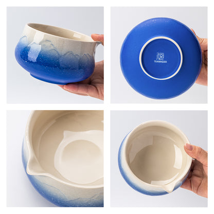 Matcha Set-Beginner Set Snow Mountain Blue