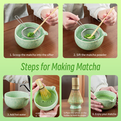 Matcha-Set – Binnger-Set Grünes Paradies