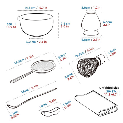 Matcha-Set – Binnger-Set Grünes Paradies