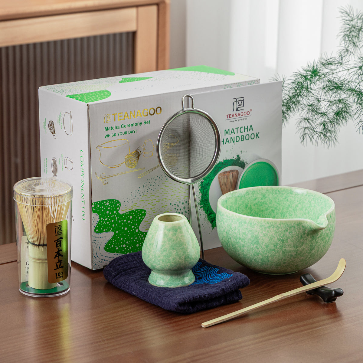 Matcha-Set – Binnger-Set Grünes Paradies
