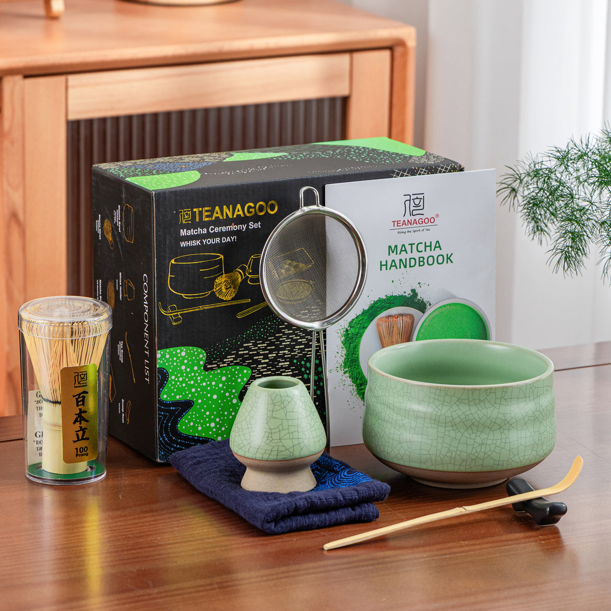 Matcha Set-Beginner Set Green Web