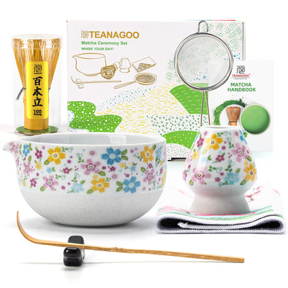 Matcha Set-Beginner Set Blooming Flowers
