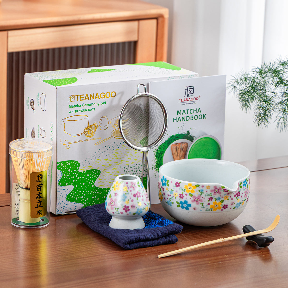 Matcha Set-Beginner Set Blooming Flowers