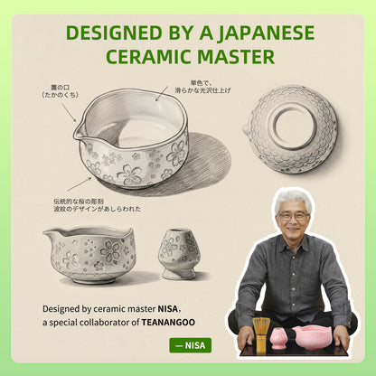 Matcha Set-Beginner Set Sakura Pink