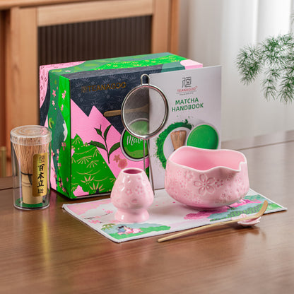 Matcha Set-Beginner Set Sakura Pink