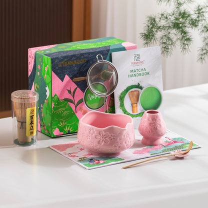 Matcha Set-Beginner Set Sakura Pink
