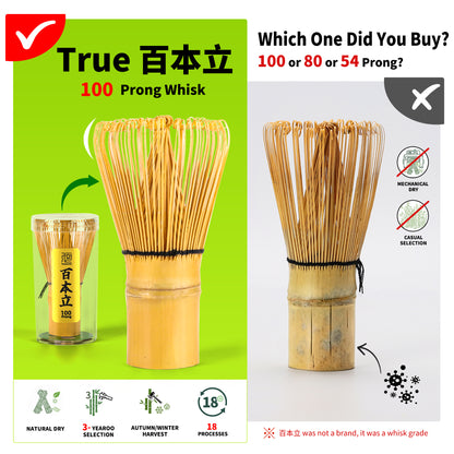 Set de Matcha - Set para principiantes Cuenco puntiagudo Deep Ocean 