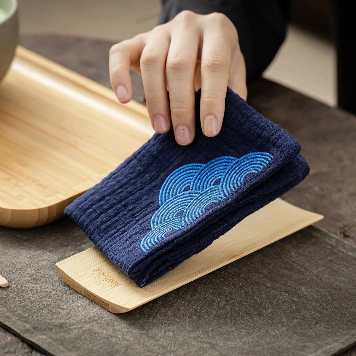 Tea Towel-Dark Blue