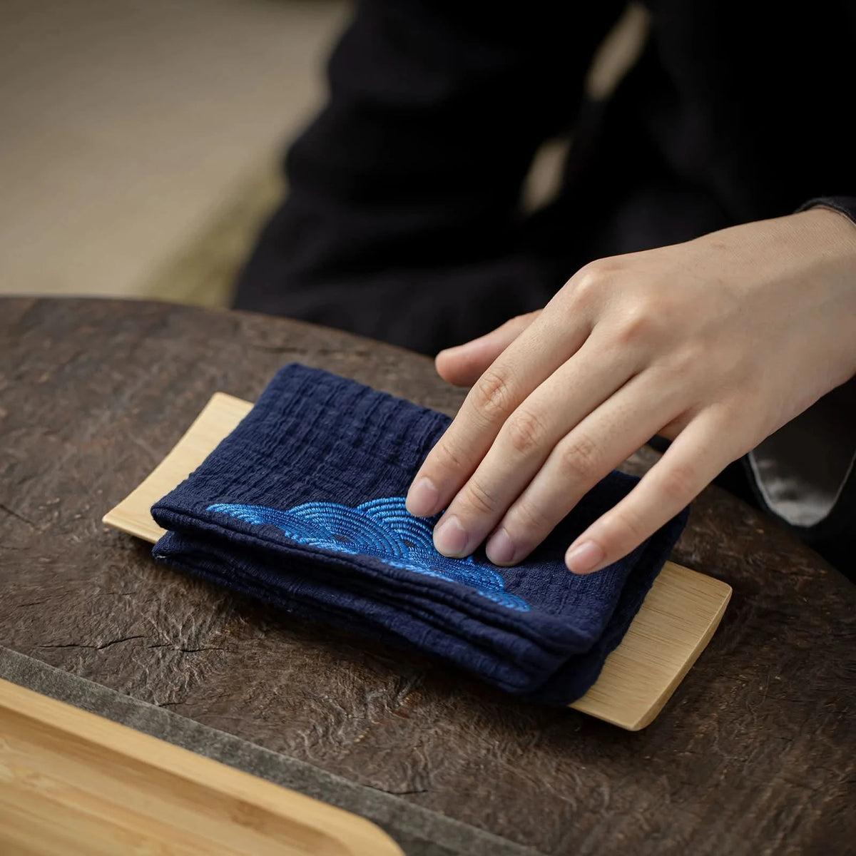 Tea Towel-Dark Blue
