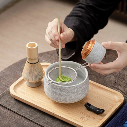 Matcha-Set – Fortgeschrittenes Set, weißes Web 