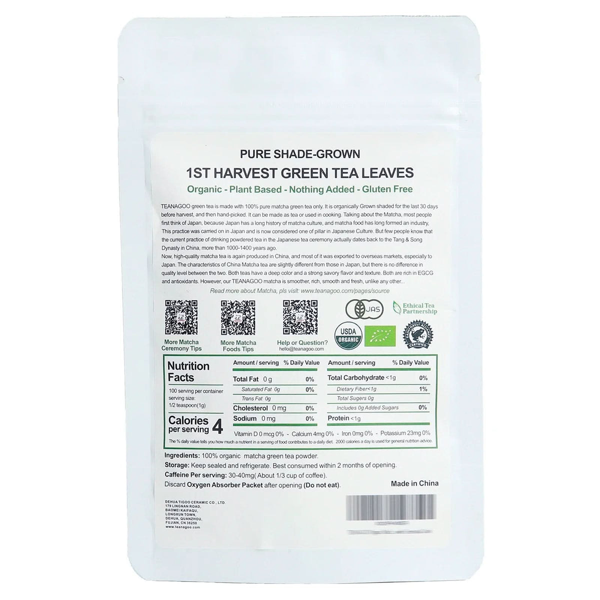 Matcha Powder-Premium Grade Matcha