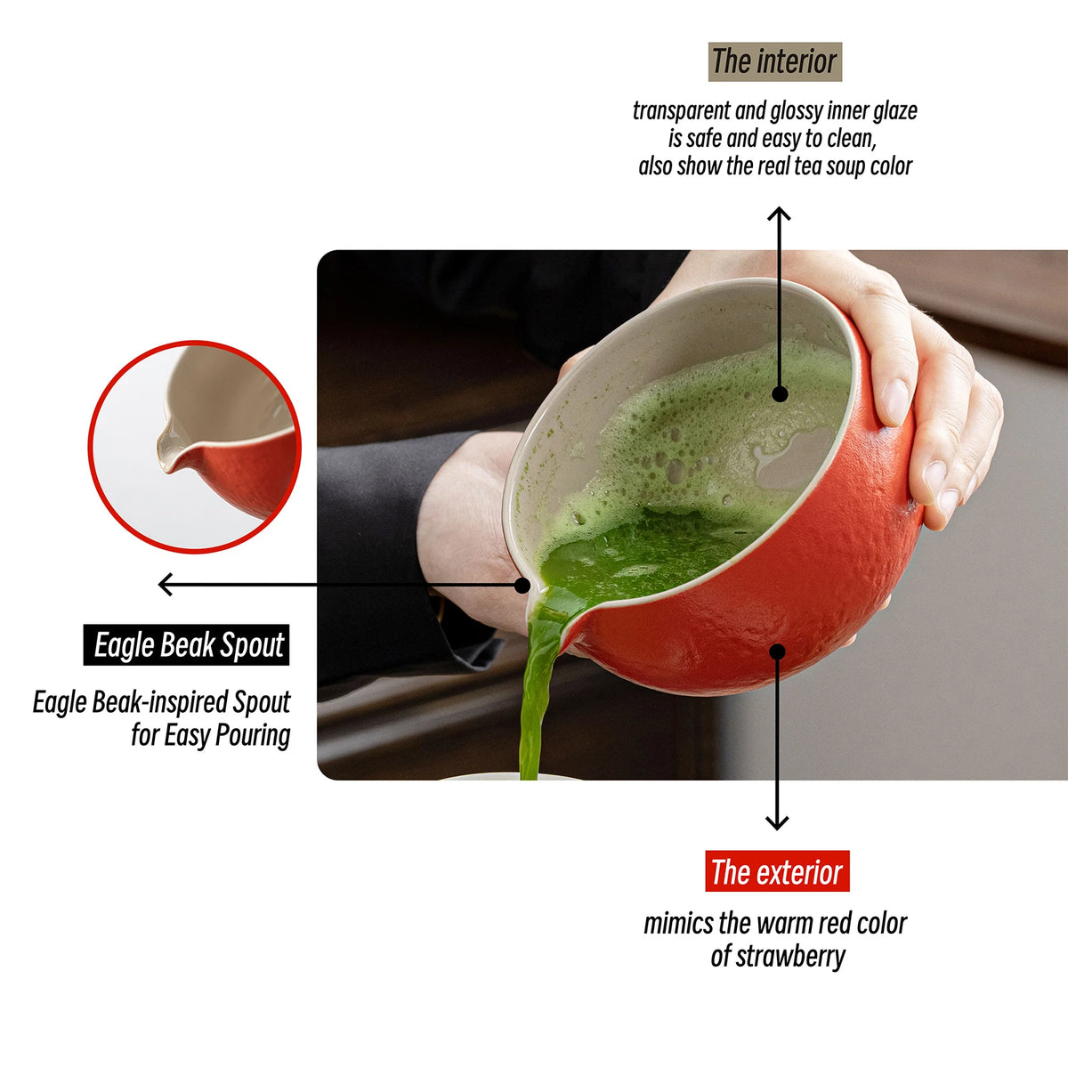 Matcha Set-Sharing Set Christmas Red