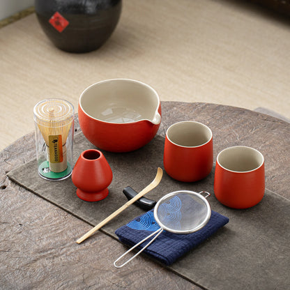 Matcha Set-Sharing Set Christmas Red